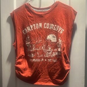 Women's muscle Graphic Top